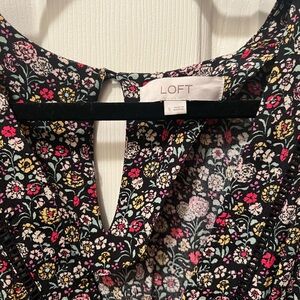 Like New Floral Pattern Romper from Loft - Effortlessly Feminine